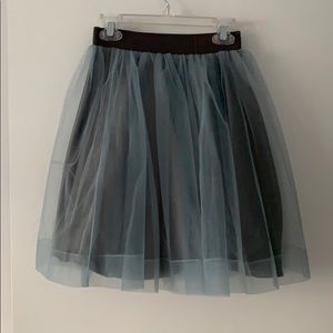 Un Deux Trois Spunky blue skirt